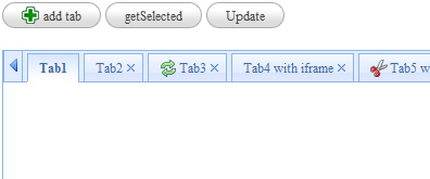 jquery实现的可增加关闭的tab标签效果插图