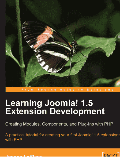 Learning Joomla! extension development 中文版PDF_PHP教程插图